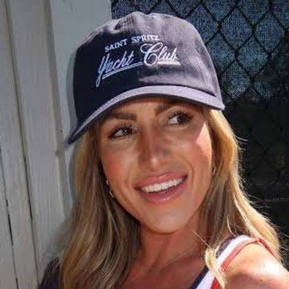 Academyfits Saint Spritz Yacht Club Navy Blue Embroidered Baseball Hat